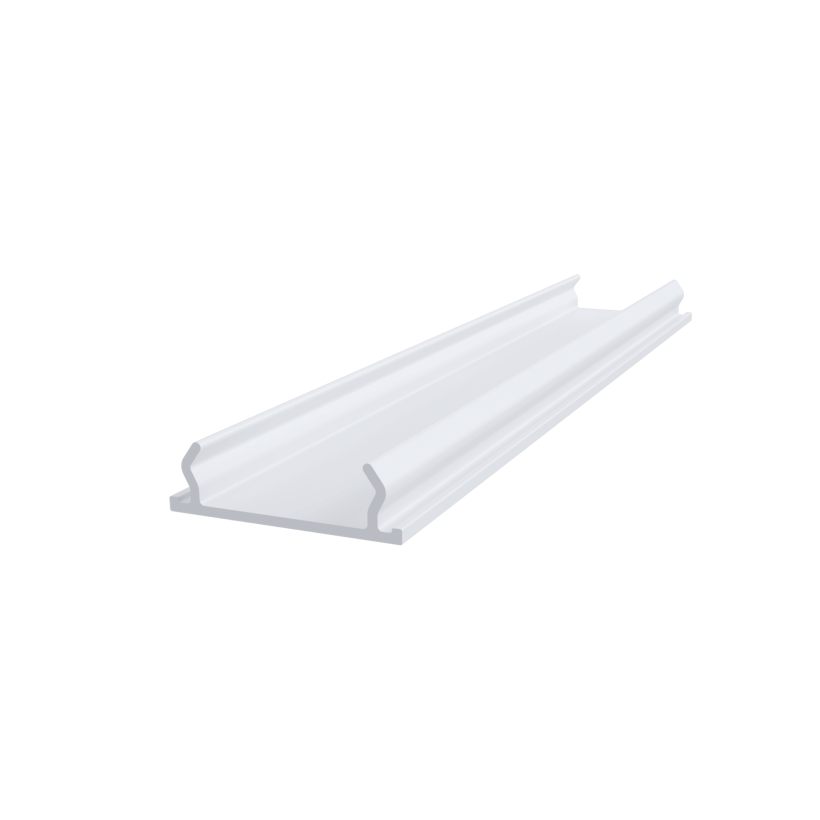 Diffuseur opalin 25 mm pour bande LED – lumière homogène et finition élégante