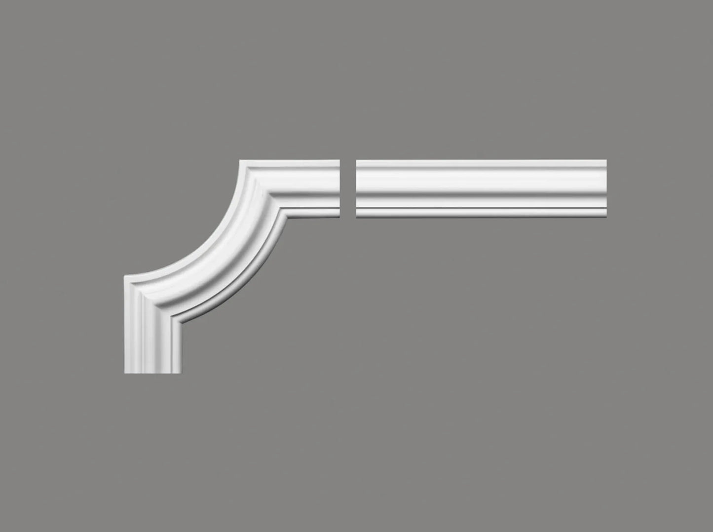 MDD308-12 Angle Moulure - 24 x 24 x 2,1 cm