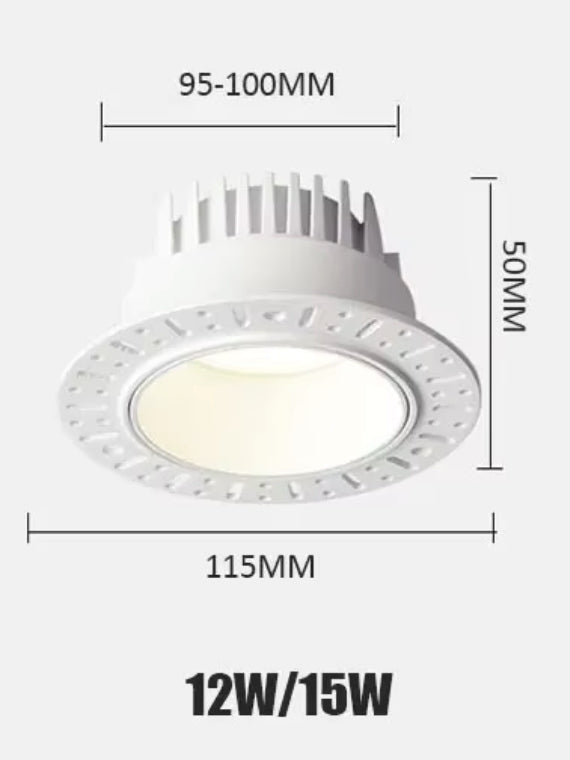 Détails Spot LED Encastrable Invisible blanc – Moderne & Discret