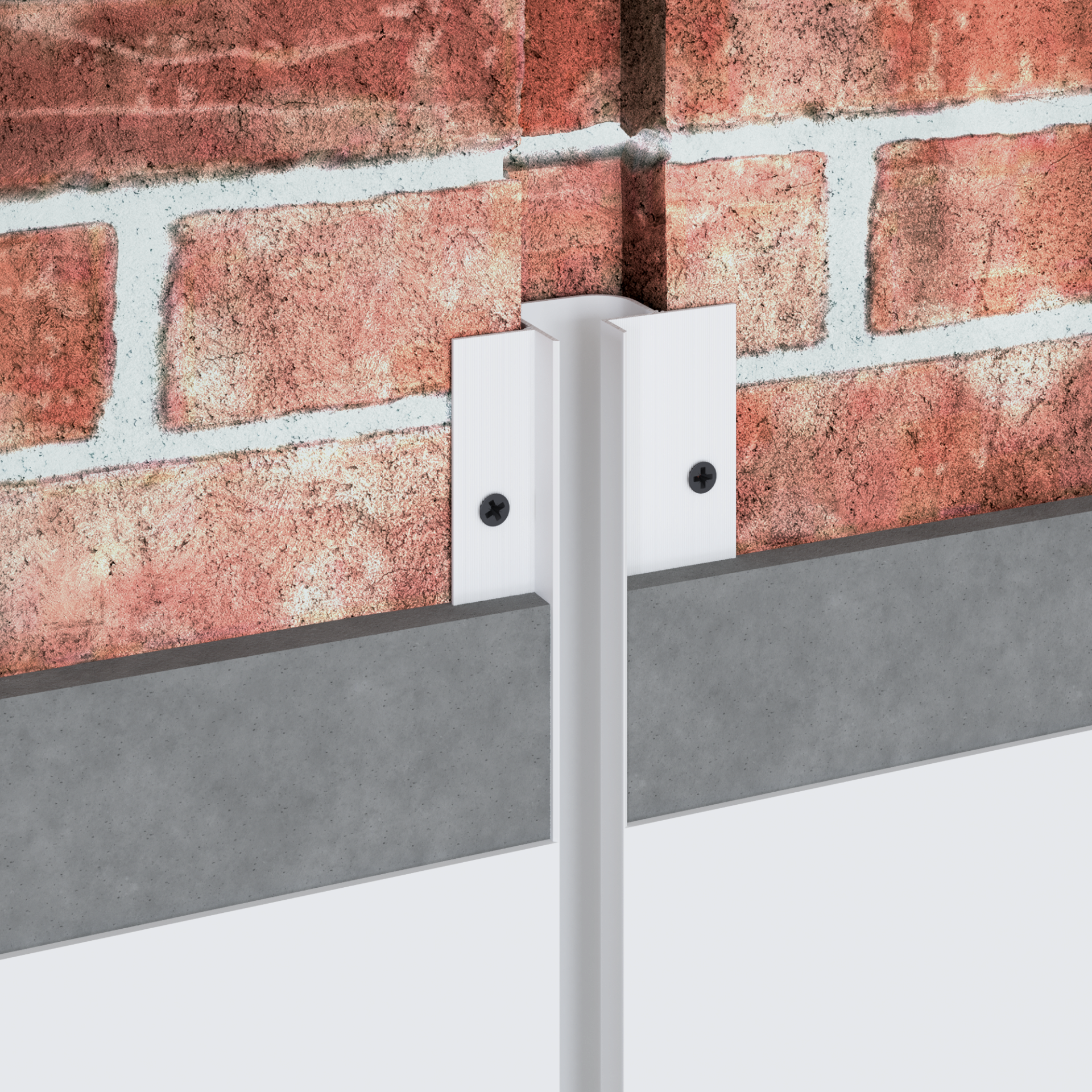 Installation du profilé LED encastré P12 en aluminium sur mur, système de fixation intégré pour finition professionnelle.