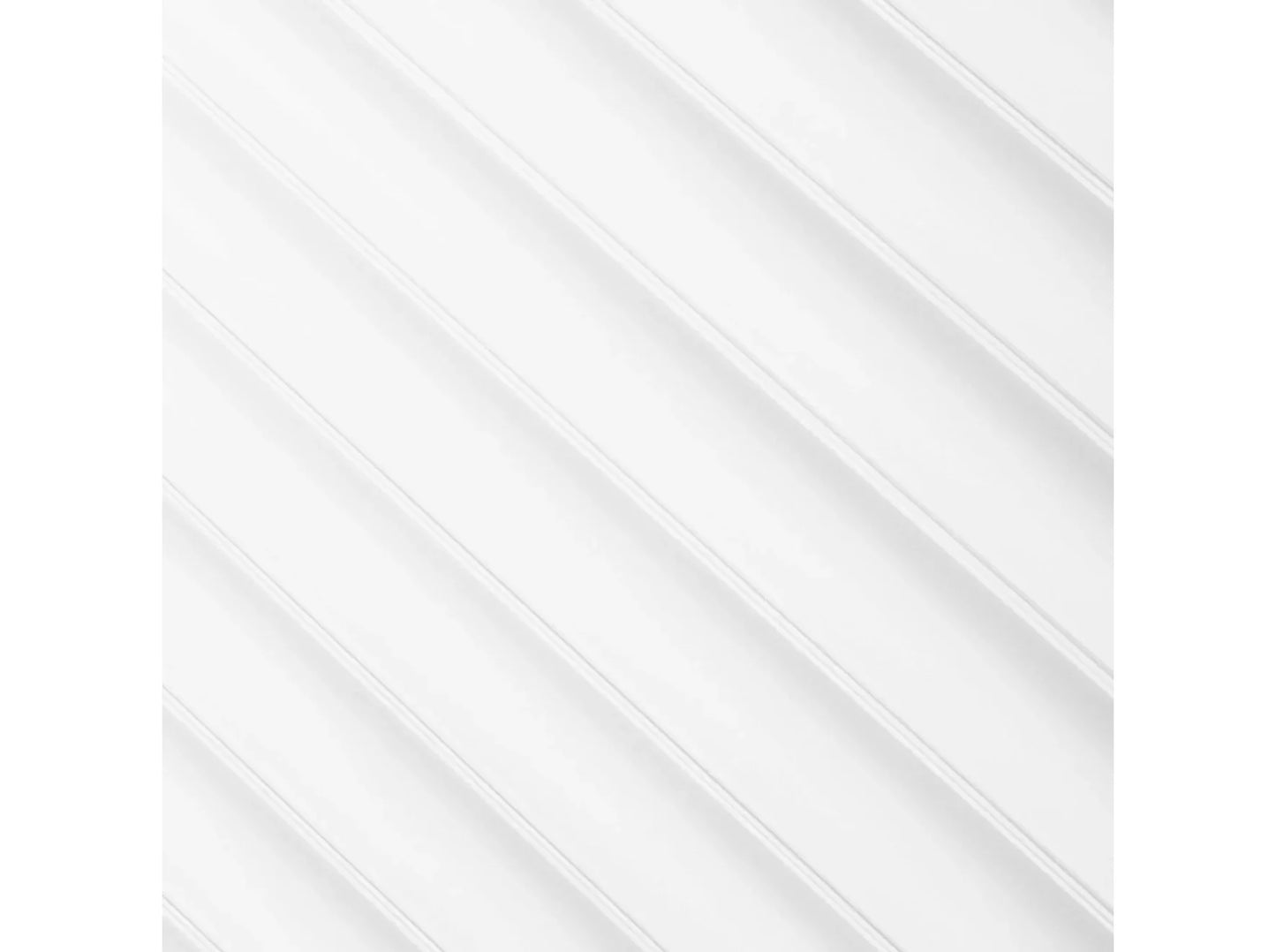 Zoom en diagonale sur la texture 3D blanche du panneau mural Lumio WP002