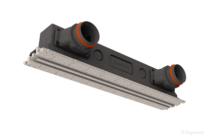 Diffuseur Linéaire Invisible Climatisation LINEO PRO CONDI 125 – 2 Fentes – ERGOVENT
