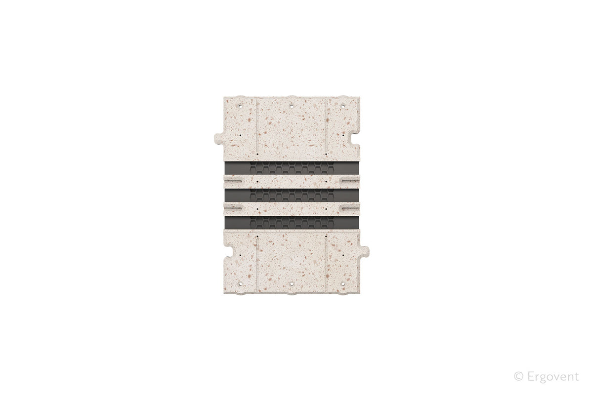 LINEO PRO PUZZLE Moulage 3 fentes – Prolongement décoratif | ERGOVENT