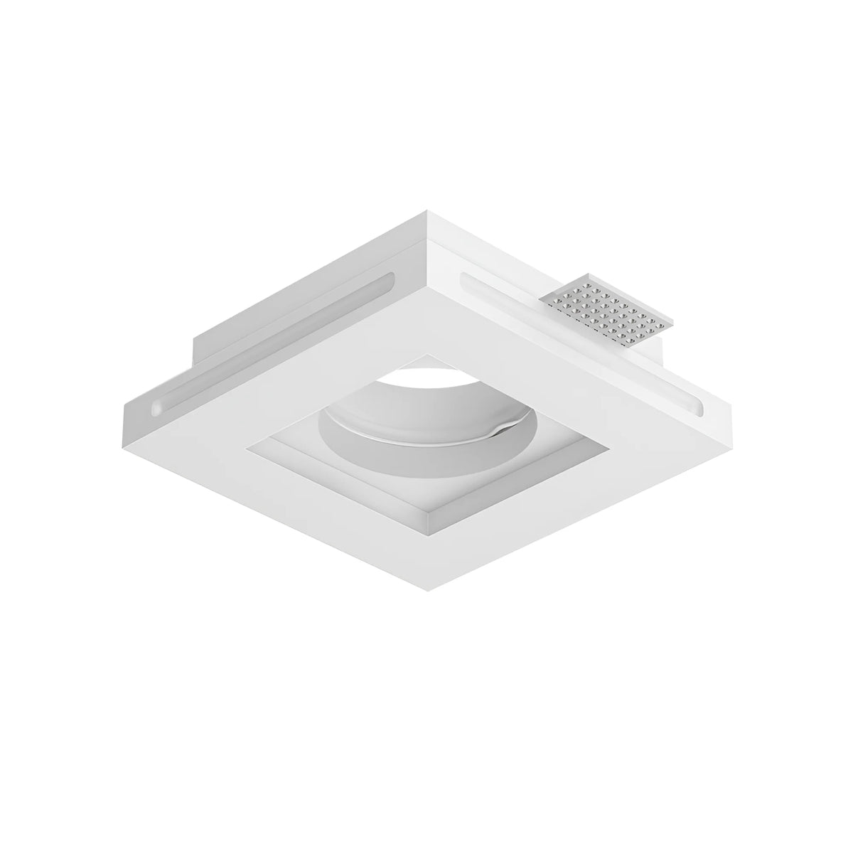 Spot invisible carré Braytron BH03-00270 avec douille GU10 et ampoule non fournie