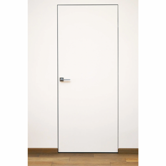 Bloc Porte invisible pour cloison 72 mm (Porte à âme pleine hauteur  204 cm)