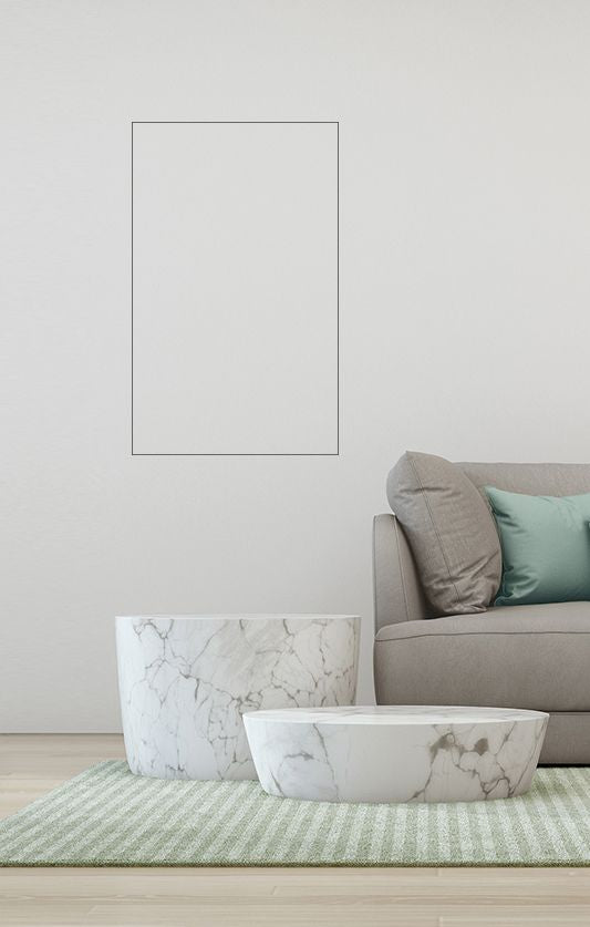 Niche Murale Sans Cadre – Profilé Aluminium avec Vantail MDF 19 mm et Système Push