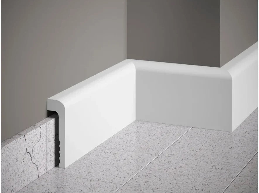 Plinthe de rénovation à recouvrement MD005 – prête à peindre