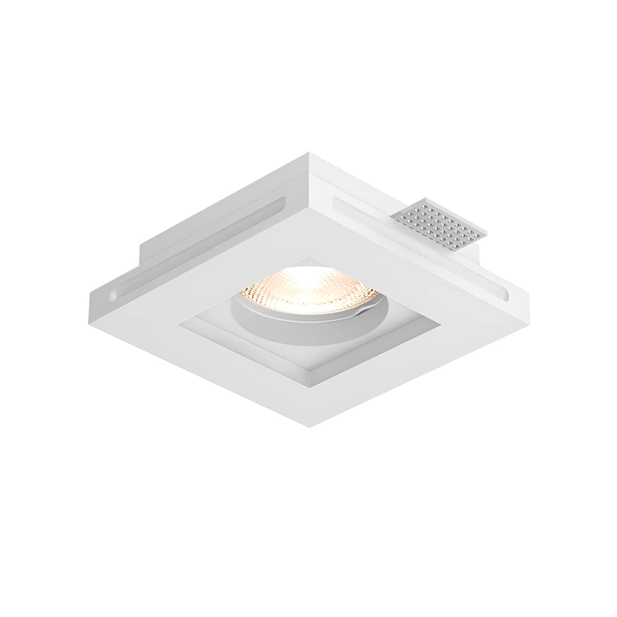 Spot invisible encastrable carré Braytron BH03-00270 avec ampoule GU10