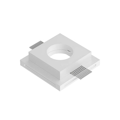 Spot invisible carré Braytron BH03-00270 avec ailettes perforées pour intégration au plafond