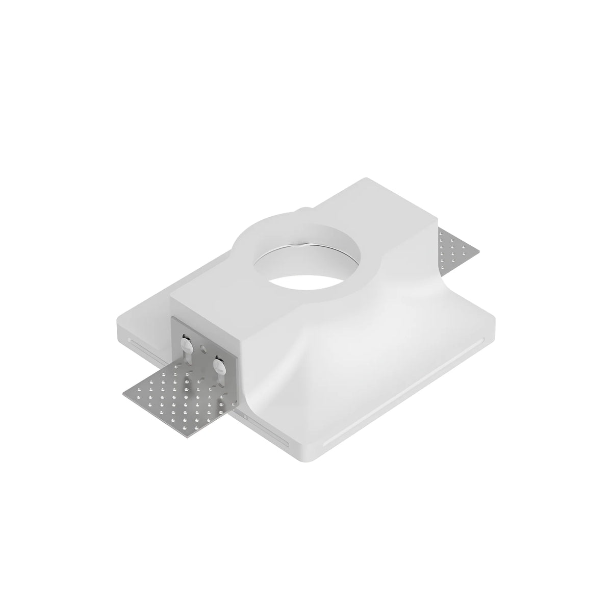 Support encastrable du spot invisible carré 120 x 120 mm