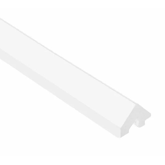 Finition gauche WP003L Vivid blanche de 270 cm en perspective pour panneau mural WP003