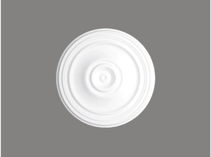 Rosace de plafond B3025 de 52,6 cm de diamètre en style classique, idéale pour sublimer vos plafonds avec élégance.