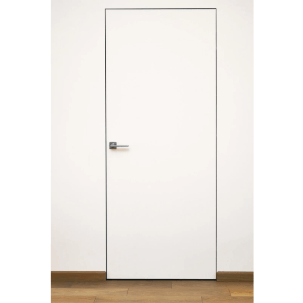Bloc porte invisible affleurant 204 cm pour cloison 72 mm