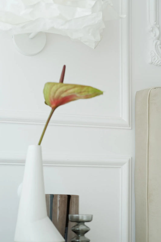 Cimaise MD332 utilisée pour créer un cadre mural dans un intérieur contemporain