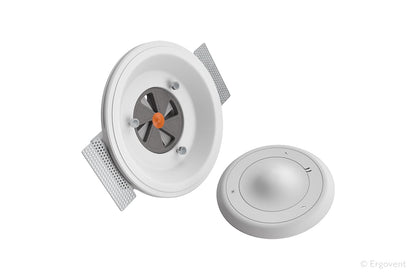 diffuseur ventilation encastrable ergovent fixations placo ba13 installation plafond