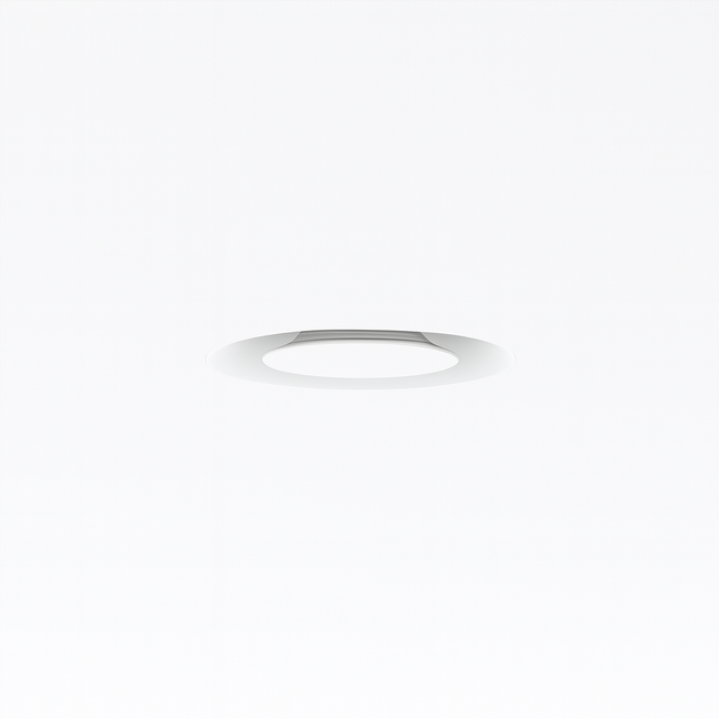 Bouche de ventilation invisible Trimless PRADO Ø125 blanc mat
