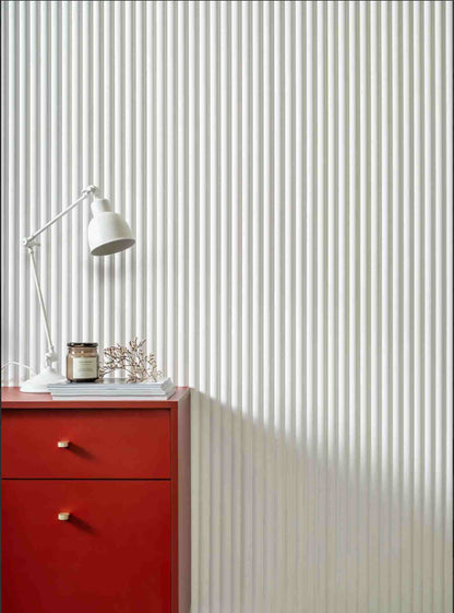 Décoration murale avec panneau 3D WP001T Duna dans une salle à manger contemporaine